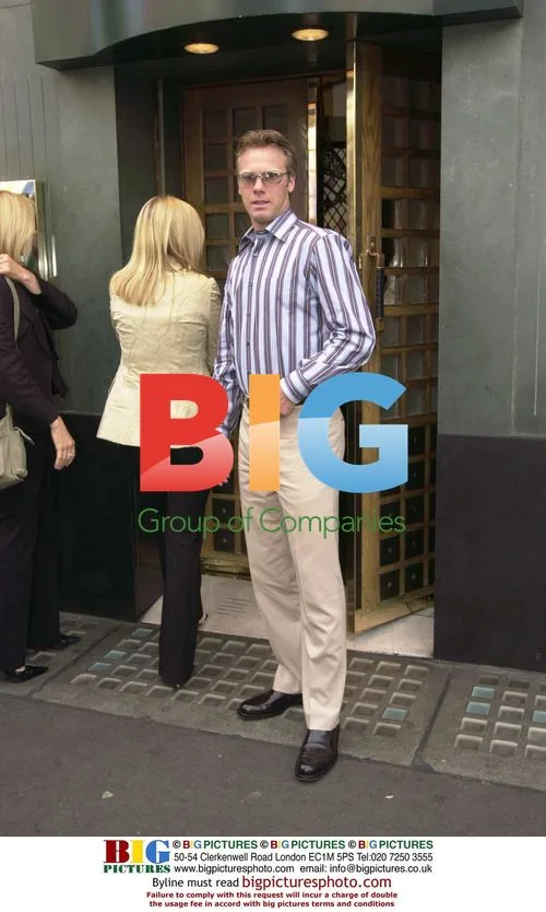 Warren Barton Snapped at The Ivy