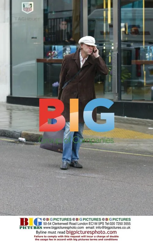 Bob Geldof Shopping in North London