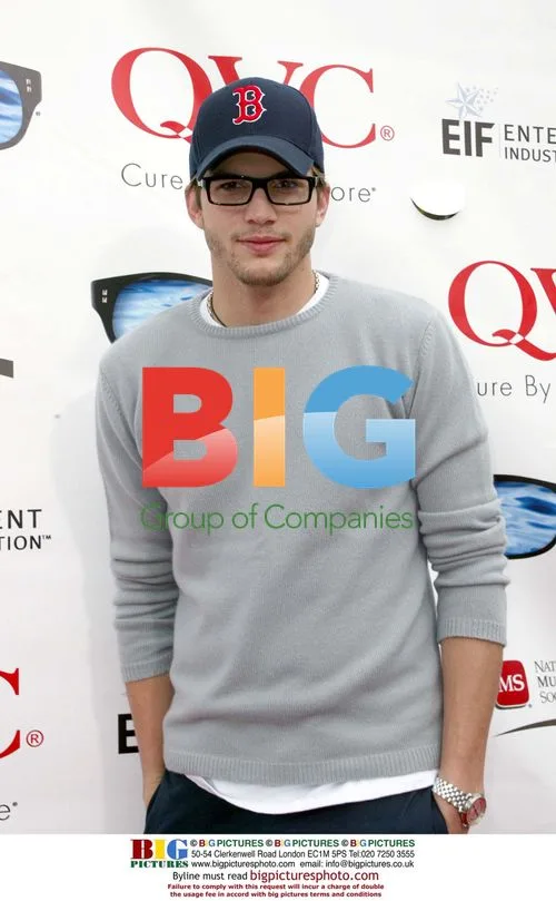 Ashton Kutcher at QVC's Cure By The Shore