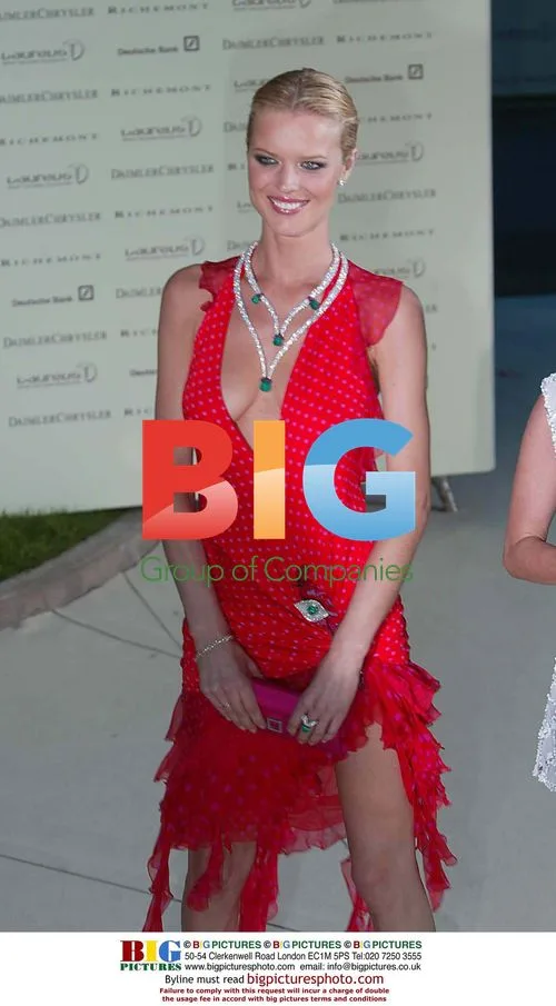 Eva Herzigova at Laureus Sport for Good Foundation Dinner