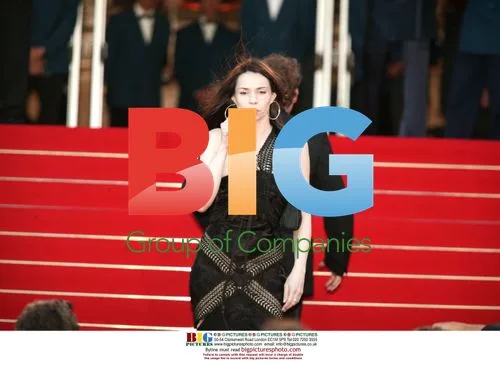 Beatrice Dalle at Cannes Film Festival