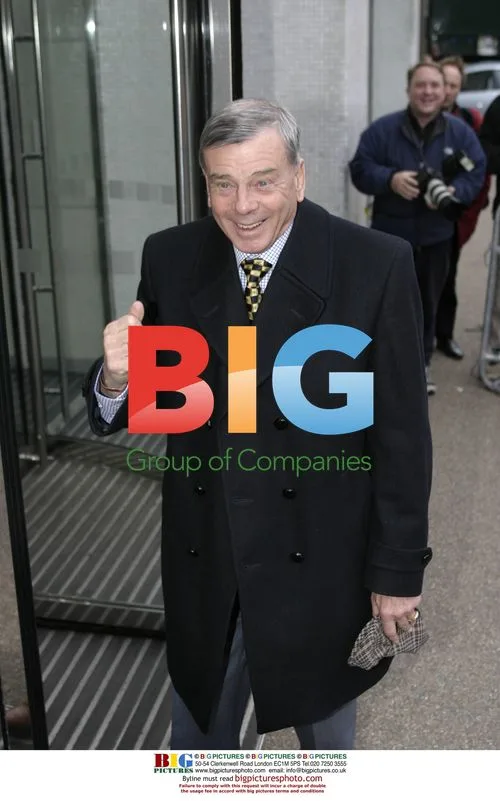 Dickie Bird arrives at 'I'm a Celebrity' reunion