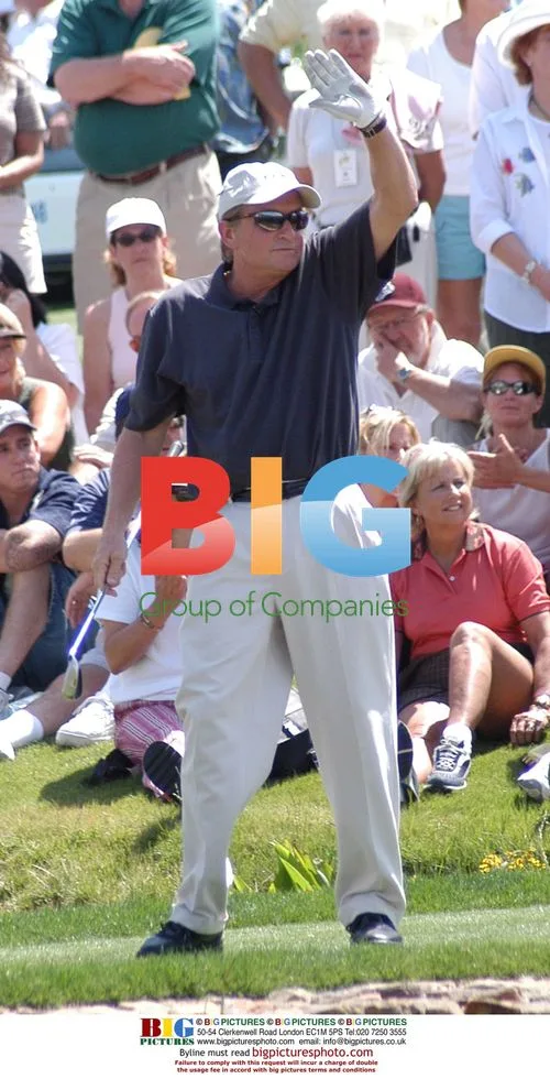 Michael Douglas at Celebrity Golf Tournament