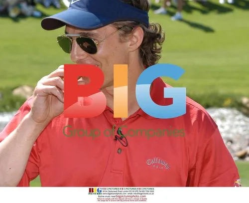 Matthew McConaughey at Celebrity Golf Tournament