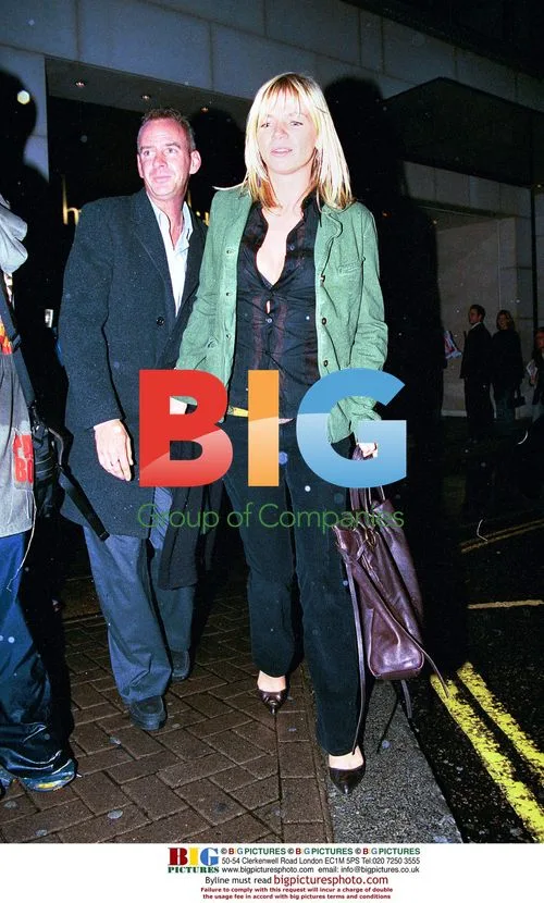 Zoe Ball and Norman Cook leaving Nobu