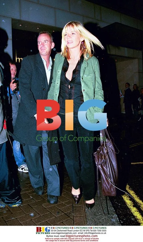 Zoe Ball and Norman Cook Leaving Nobu Restaurant