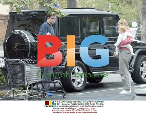Brandon Frasier with family grocery shopping
