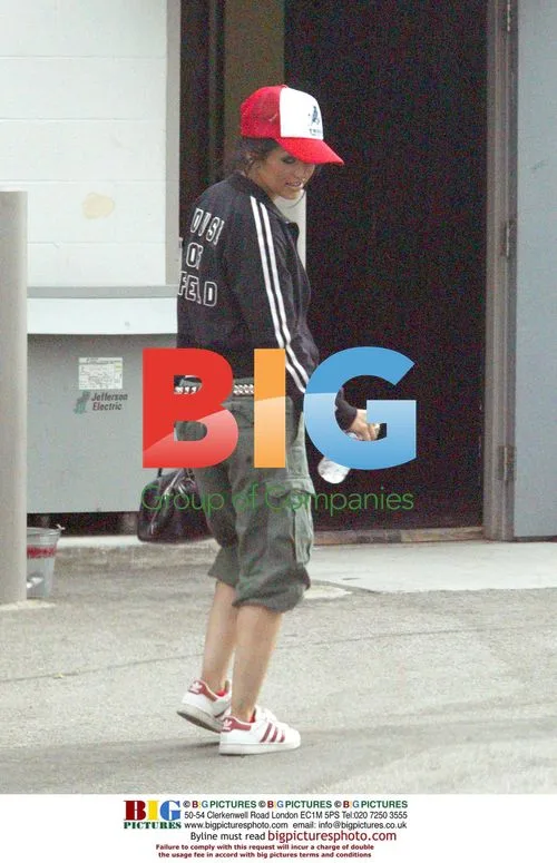 Christina Aguilera at Hollywood studio