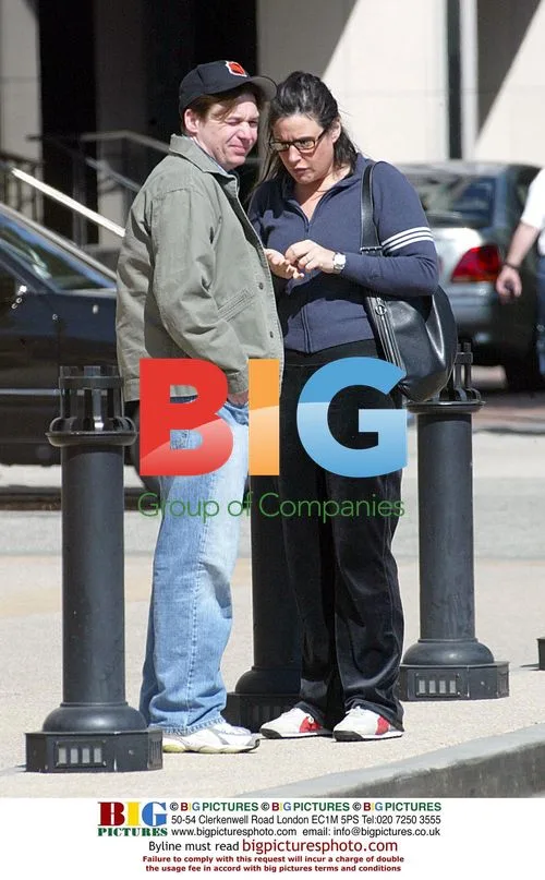 Mike Myers spends day with wife