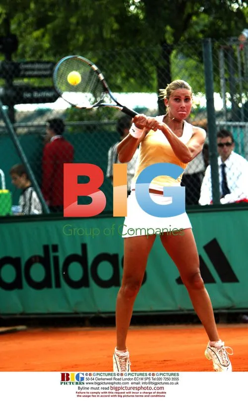 Maria Sanchez-Lorenzo at French Open 2003