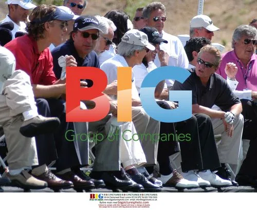 Celebs at Michael Douglas Golf Tourney