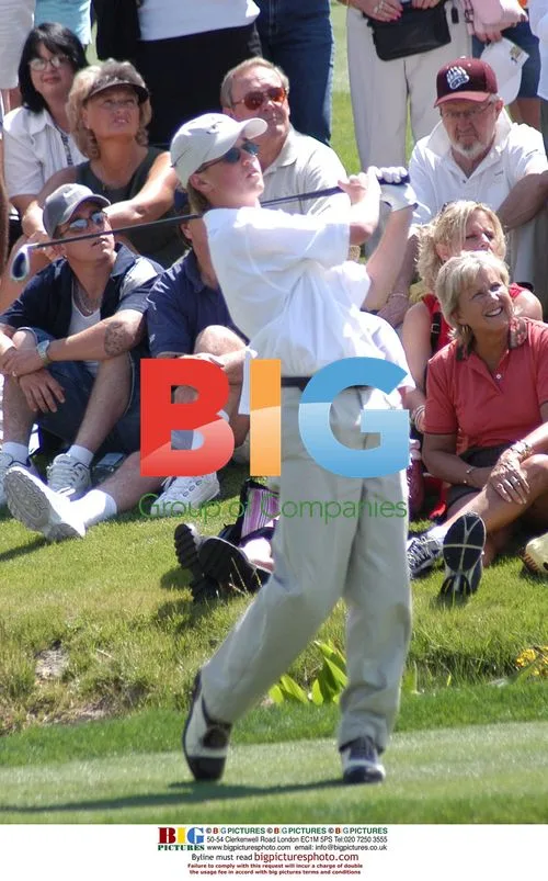 Haley Joel Osment at Michael Douglas Golf Tournament