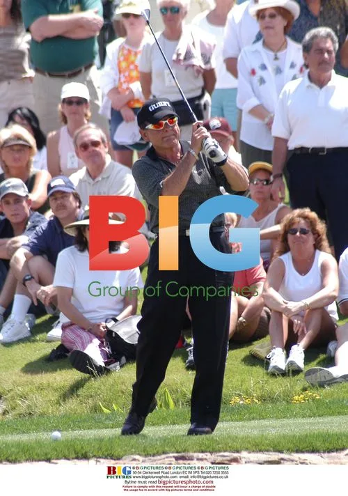 Joe Pesci at Michael Douglas Golf Tournament