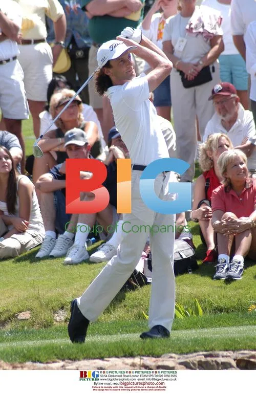Musician Kenny G at Celebrity Golf Tournament