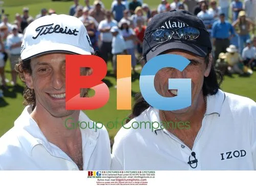 Kenny G and Alice Cooper at Celebrity Golf Tournament