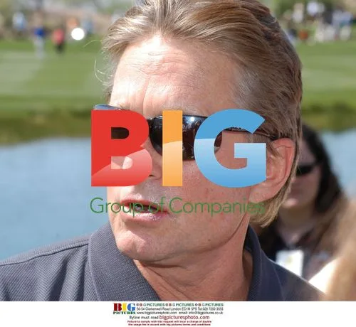 Michael Douglas at Celebrity Golf Tournament