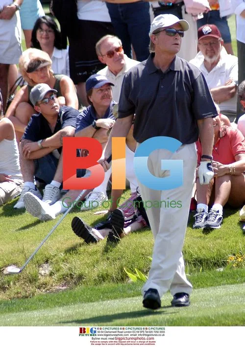 MICHAEL DOUGLAS at Celebrity Golf Tournament