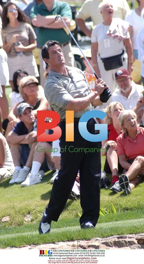 Sylvester Stallone at Celebrity Golf Tournament