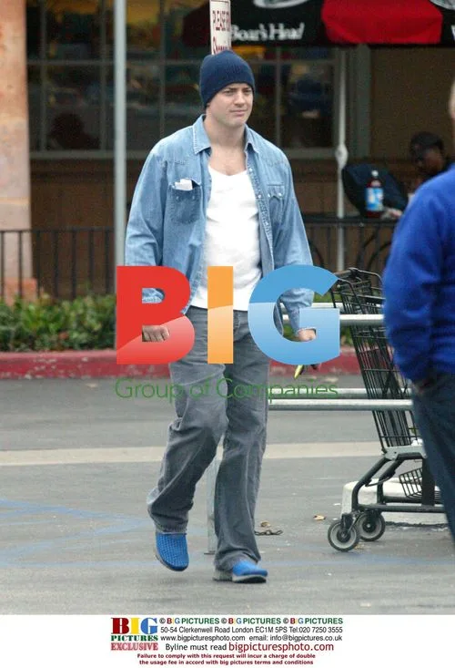 Brandon Frasier Out in Malibu