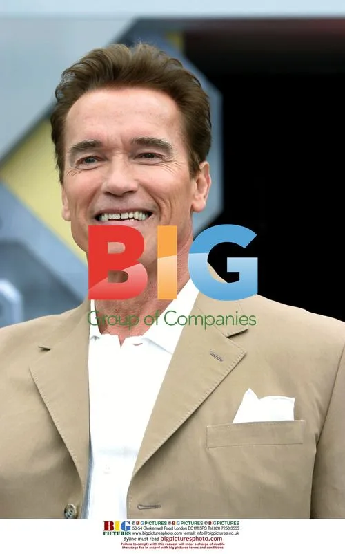 Arnold Schwarzenegger at Cannes 'Terminator 3' Launch