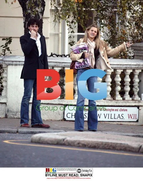 Ioan Gruffudd and Girlfriend in London