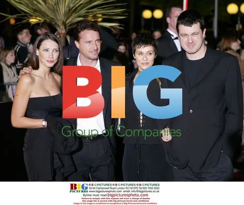 Eddie Irvine & Lisa Stansfield at Irish Film Awards 2003