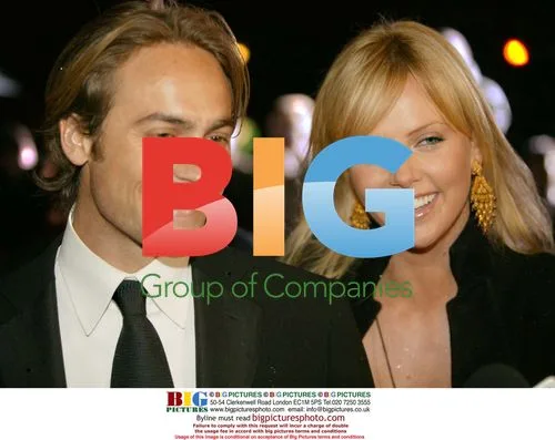 Stuart Townsend and Charlize Theron at the Irish Film & Television Awards 2003