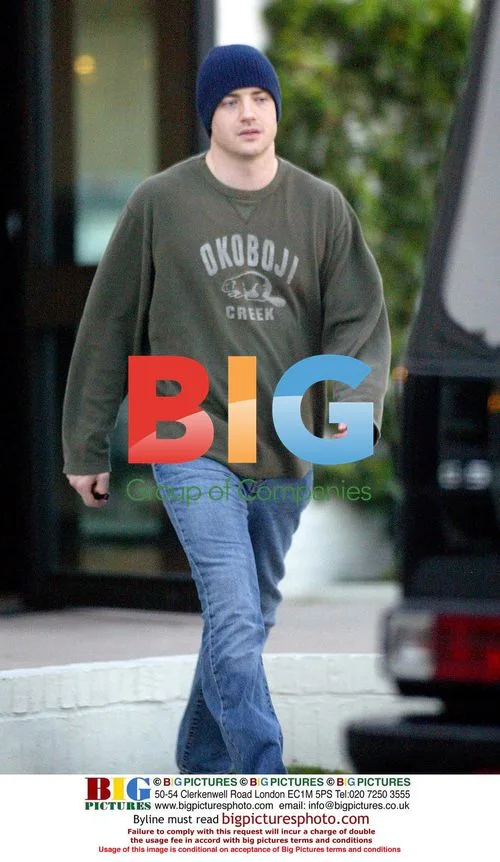 Brendan Fraser Shopping in West Hollywood