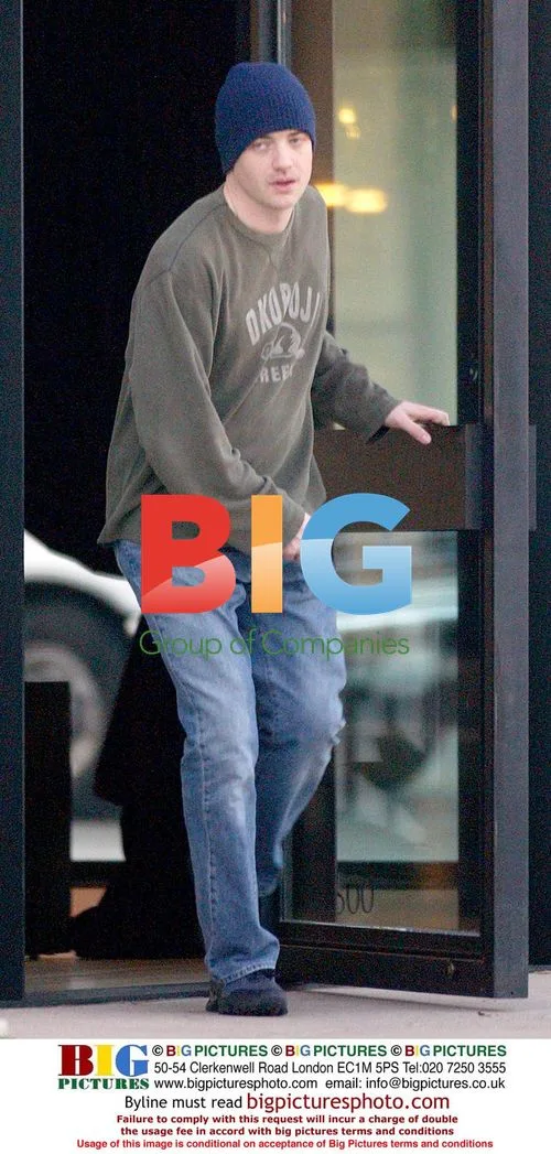 Brendan Fraser Shopping in West Hollywood