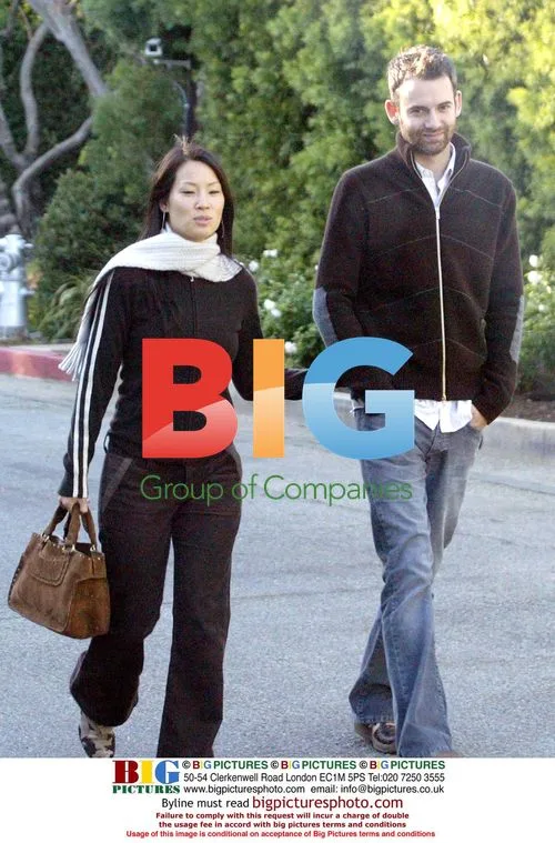 Lucy Lui takes walk with boyfriend