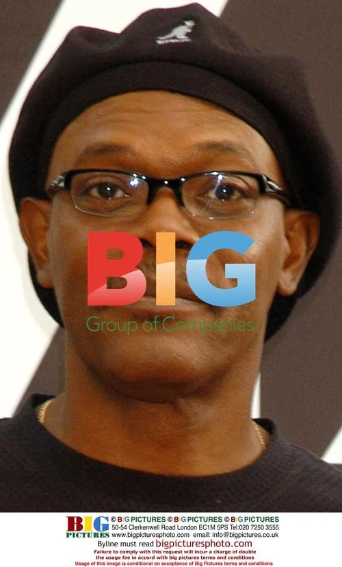 Samuel L. Jackson at S.W.A.T. Premiere in Madrid