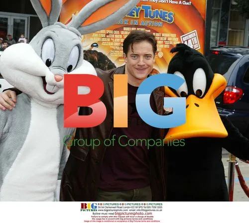 Brendan Fraser at 'Looney Tunes' Premiere