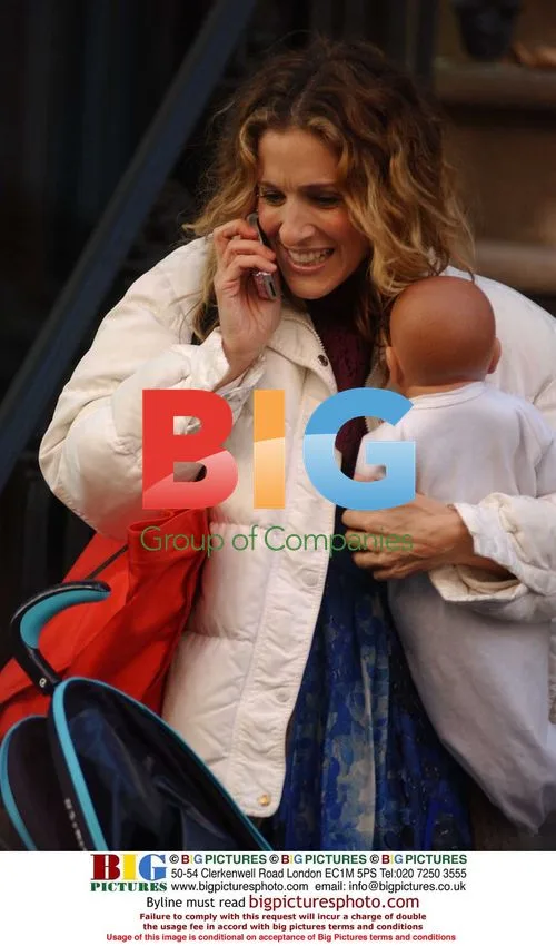 SARAH JESSICA PARKER on 'Sex And The City' set