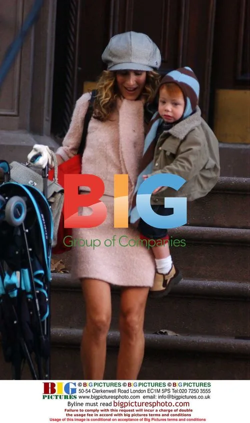 SARAH JESSICA PARKER on 'Sex And The City' set