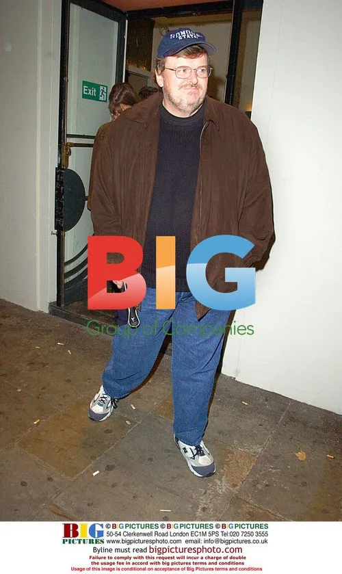 Michael Moore at Jerry Springer Premiere