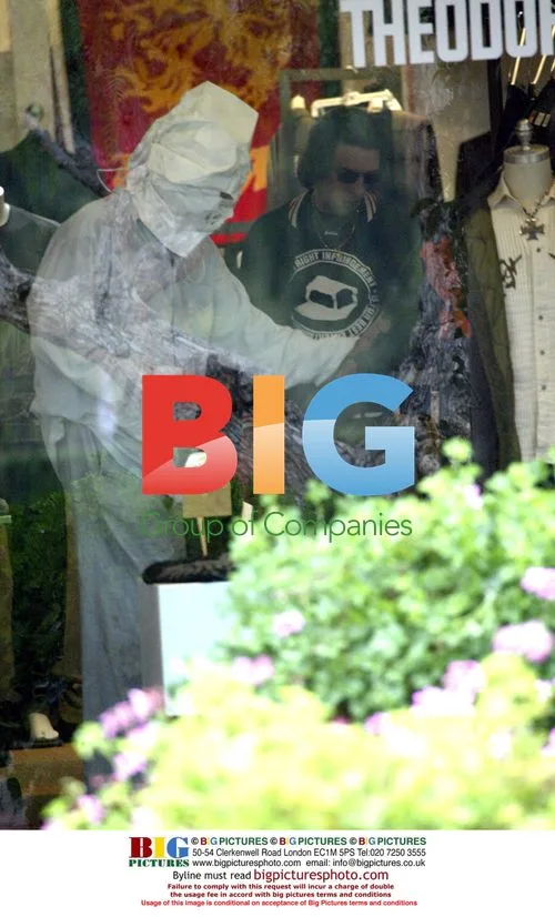 Nick Nolte Wears Bag on Head While Shopping