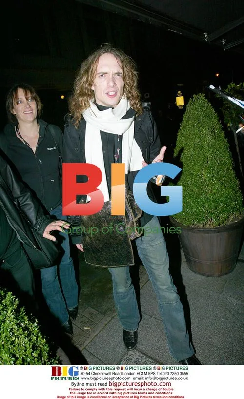 Justin Hawkins of The Darkness Leaves London Club