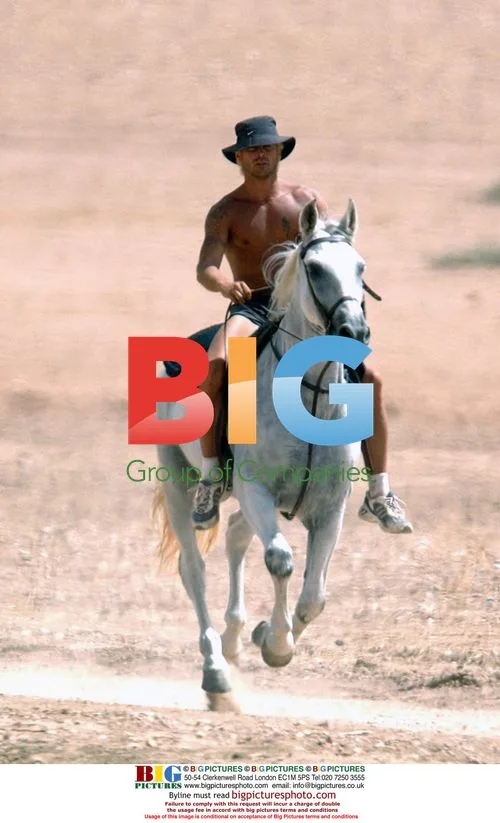 Colin Farrell Practices Horse Riding