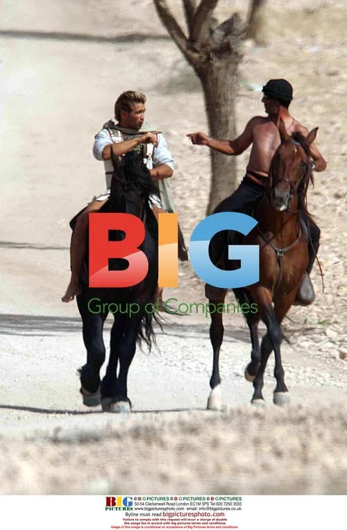 Colin Farrell on Set of 'Alexander the Great'