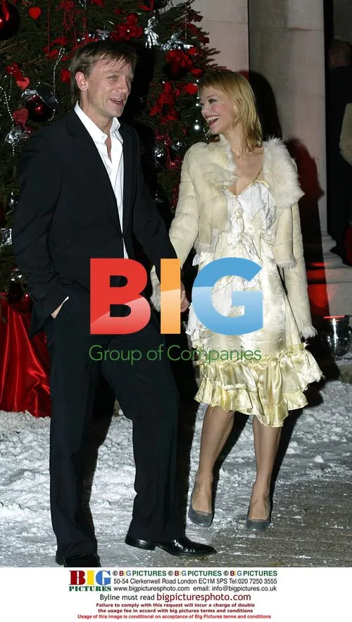 Daniel Craig and Heike Makatsch at 'Love Actually' afterparty