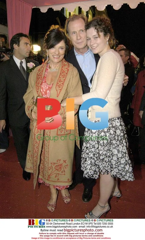 Bill Nighy and Family at 'Love Actually' Premiere