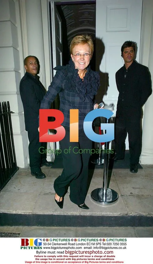 Anne Robinson at BBC Party