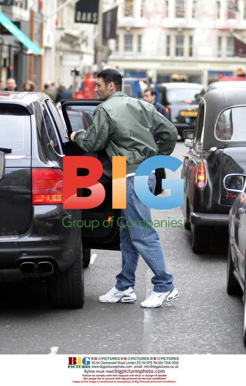 Footballer Fehmi Alpay Ozalan out shopping in London
