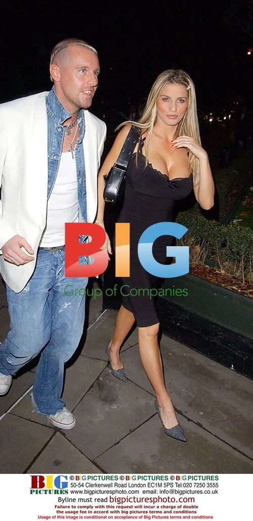 Jordan and Adee at British Hairdressing Awards 2003