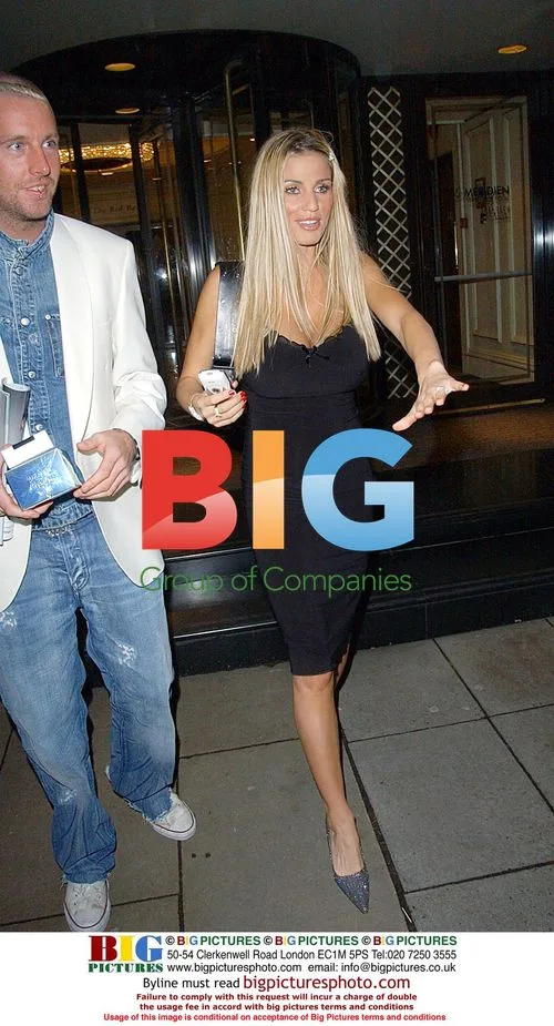 Jordan and Adee at British Hairdressing Awards 2003