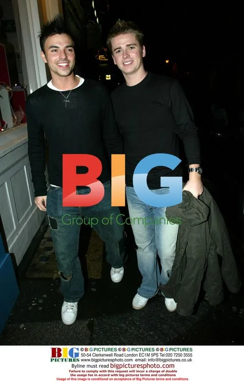Pop Idol Boys Out for the Night