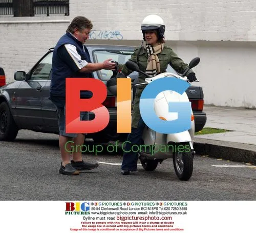 Harriet Scott and Jono Coleman on Scooter