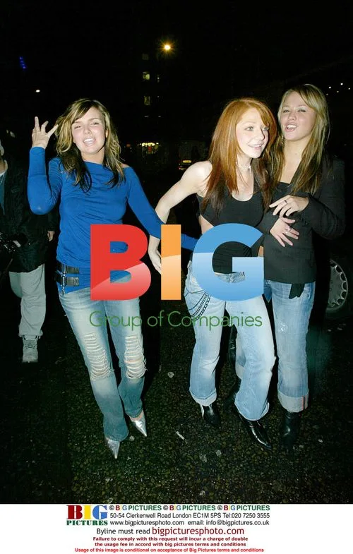 Girls Aloud Members Leaving Club in London