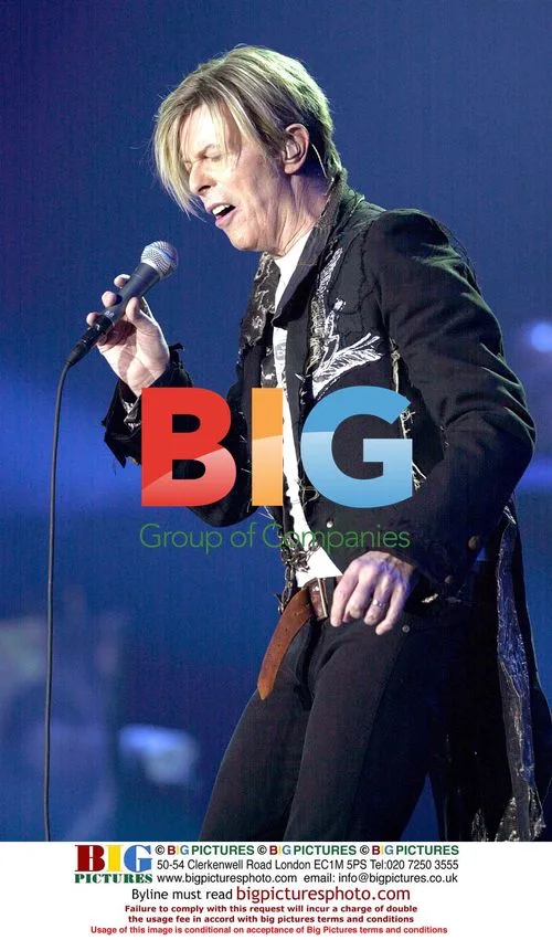 David Bowie Performing at Wembley Arena