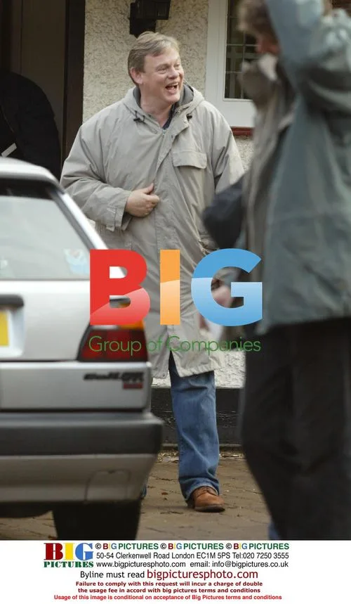 Martin Clunes and Julie Graham Filming
